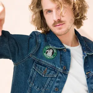 Starbucks Handsome Mermaid Parody Embroidered patches