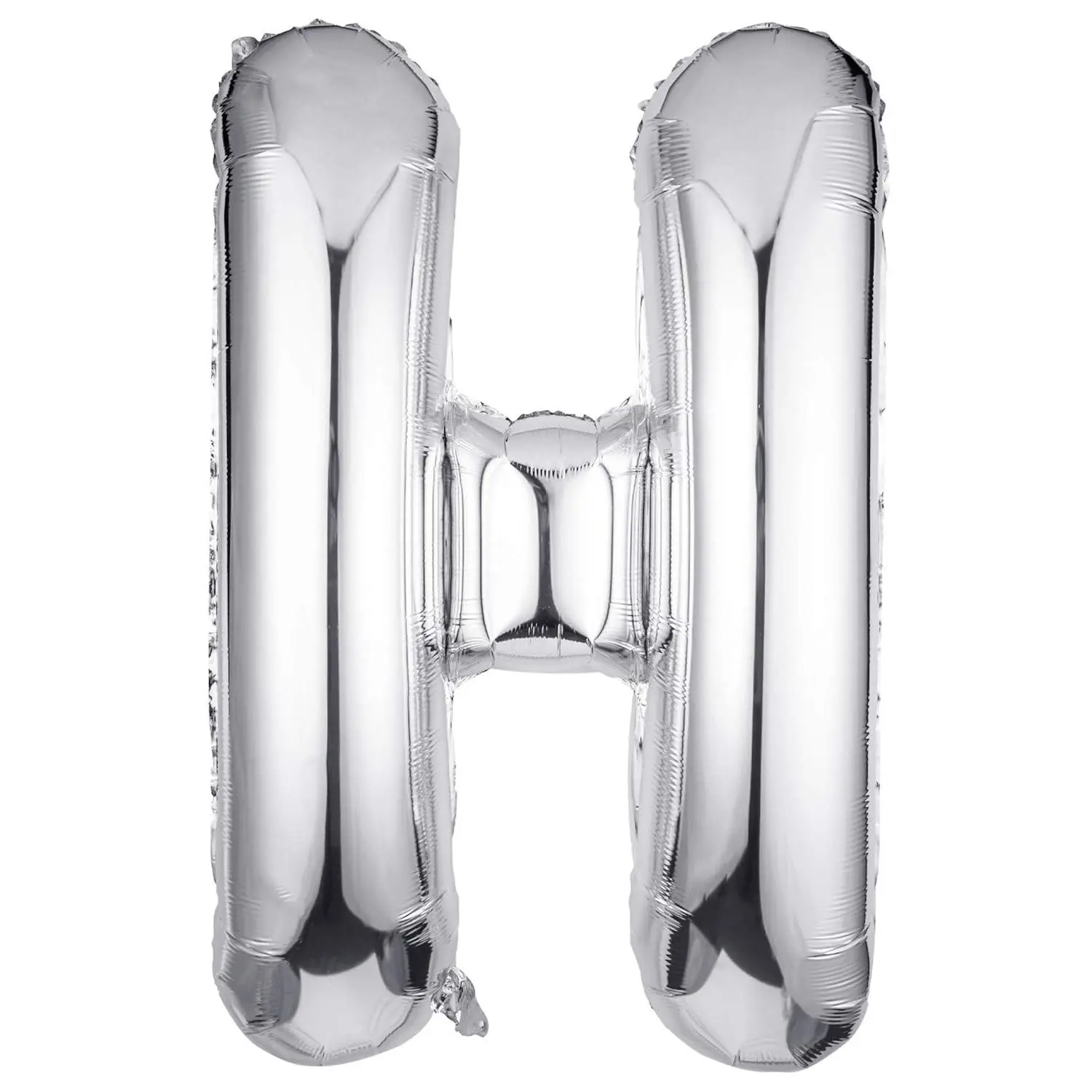 Letter Balloons 40 Inch, Single Silver Letter H Balloons Aluminum Hanging Foil Film Balloon For Baby Shower, Wedding Anniversary, Graduation, Birthday Party Decoration