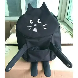 Cute Cat Print Mochila Kawaii Portable Lightweighte Bag Fashionable Mochilas Mujer Young Bolsas Bags for Woman Backpack