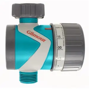 212 MAIN Mechanical Water Hose Timer - Adjustable Timer, Auto Shut-Off, Manual On/Off