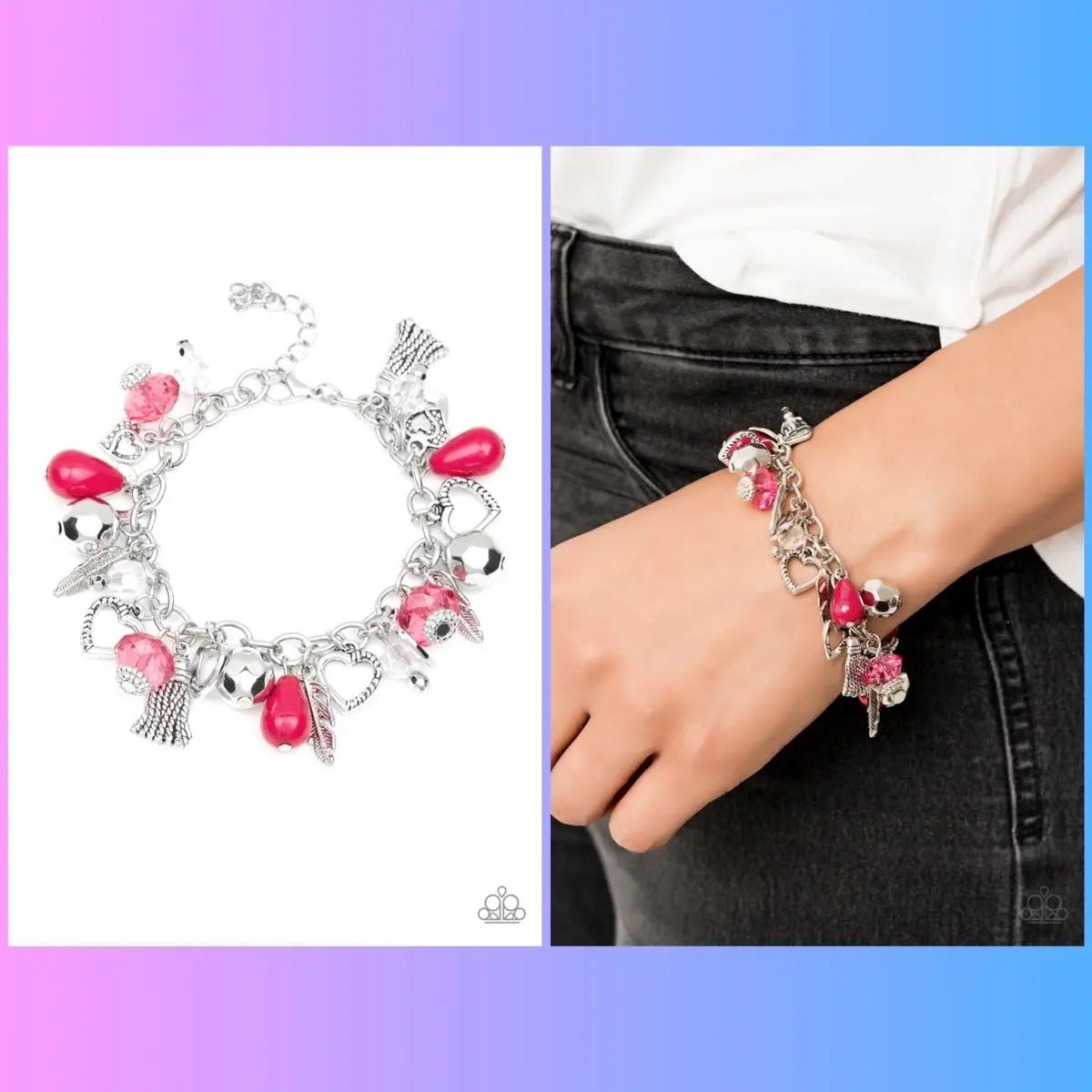 Completely Innocent - Pink Bracelet