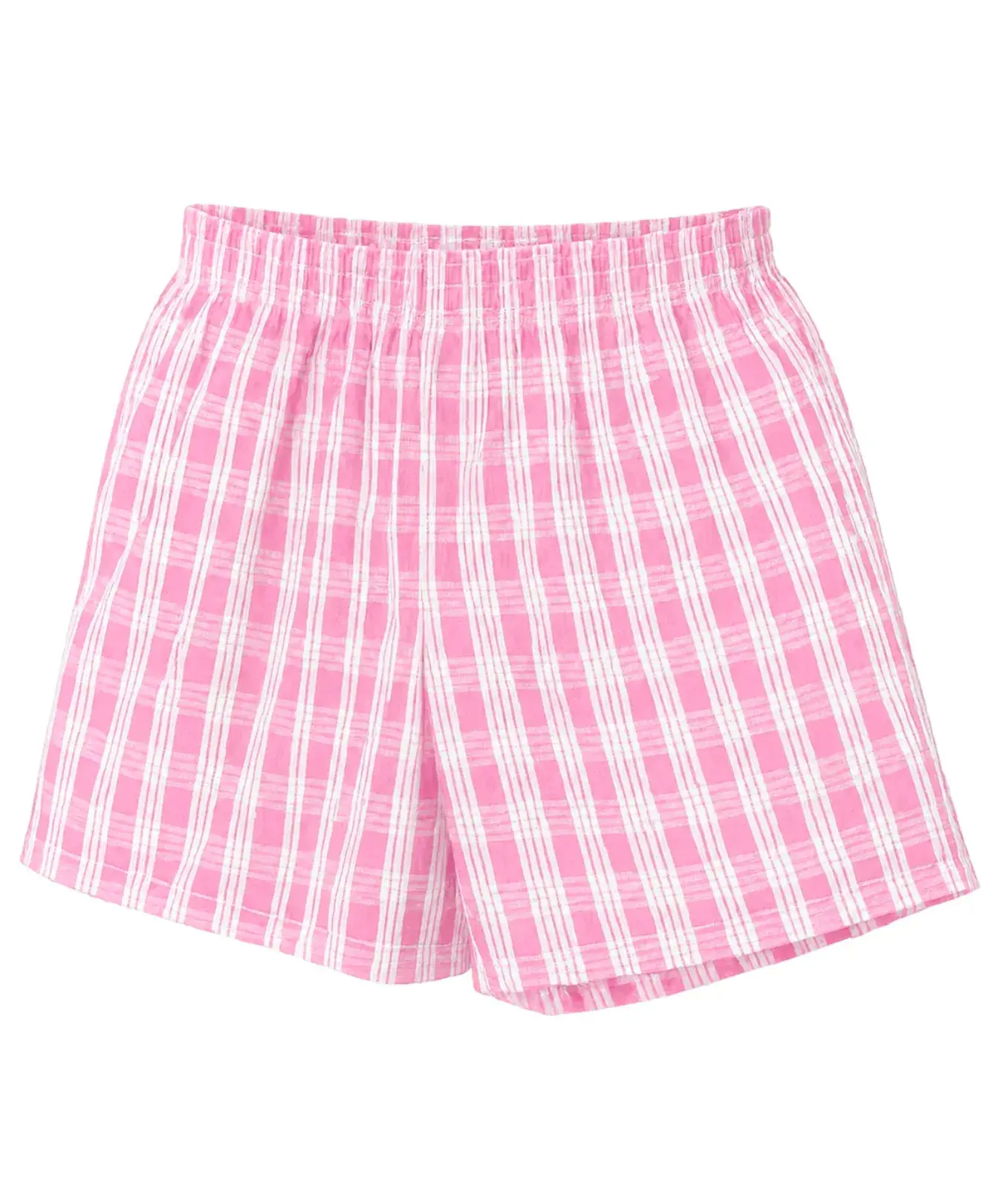 Pink Palaka Shorts for Women