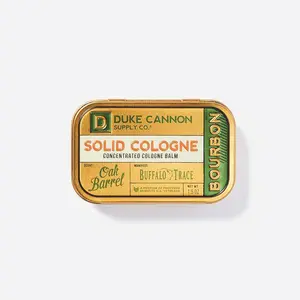 Duke Cannon Men's Solid Cologne - Concentrated Cologne Balm, Made with Natural & Organic Ingredients