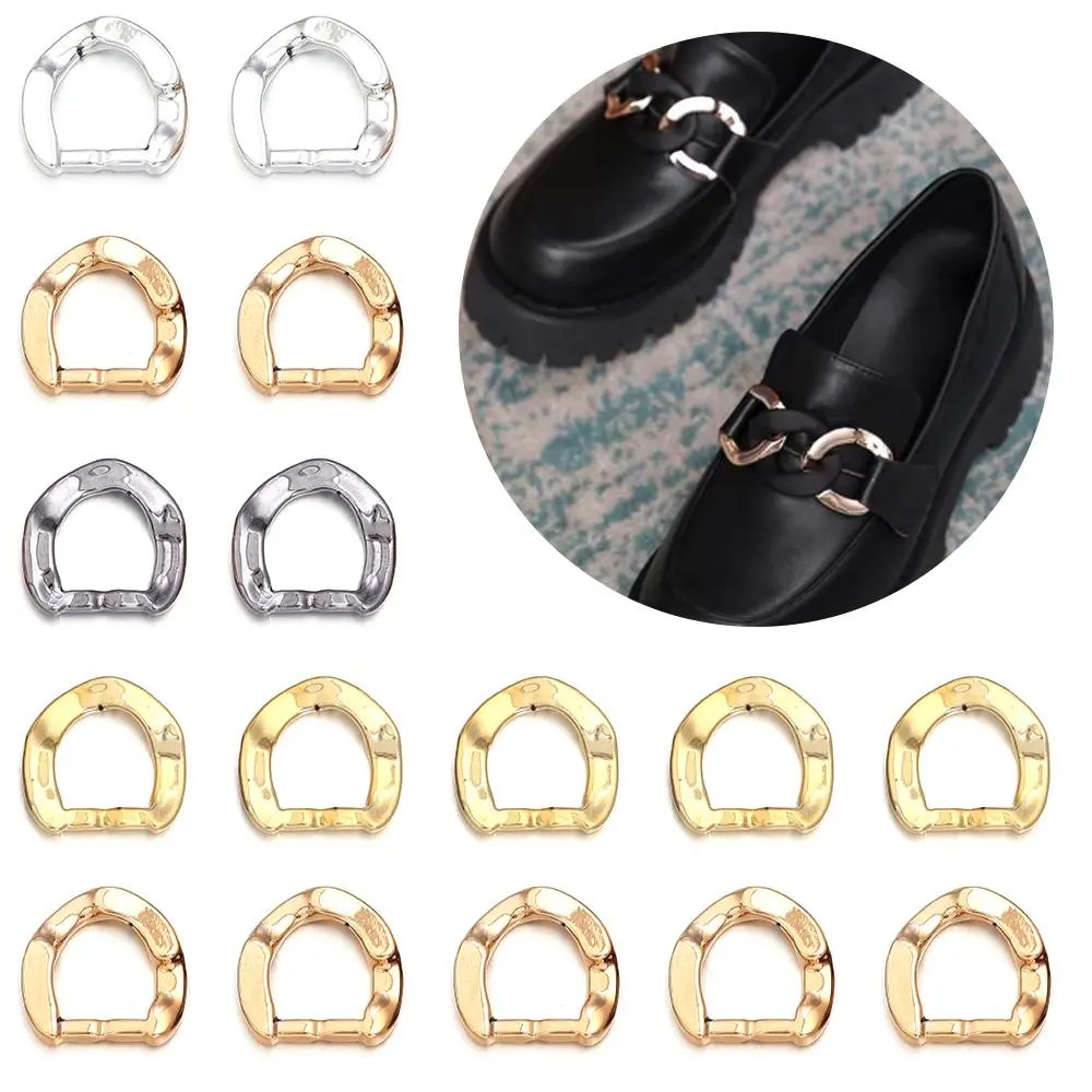 10pcs/bag Plated Acrylic Chain Tail Buckle Link Chain Connector For Jewelry Making Components Woman Handbag Parts Accessories