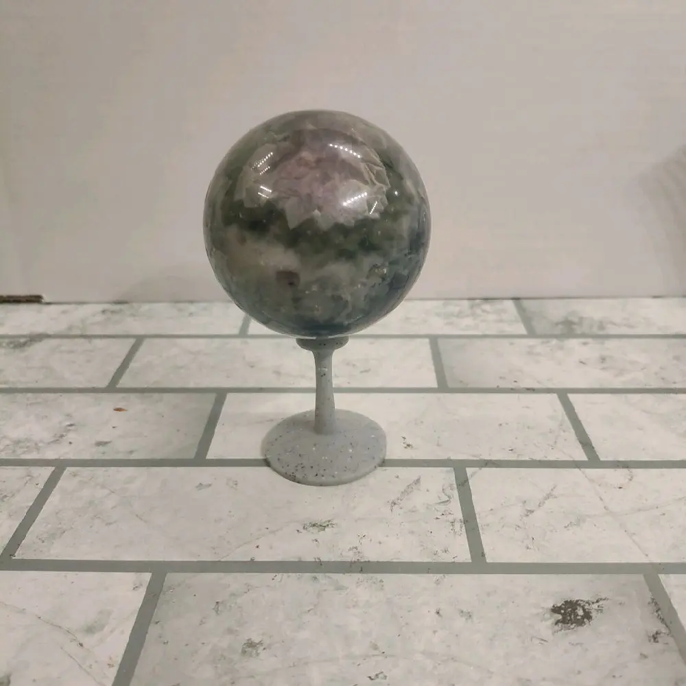 3" Fluorite Crystal Sphere