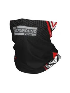 1 piece Classy Eye catching Excellently designed Racing stripes Bandana Neck Cover Printed Wrap Scarf Balaclava Cycling Unisex Adult Winter Bandana Mask