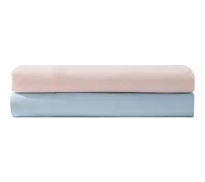 Laura Ashley Satin Bliss Pink Twin Sheet Set