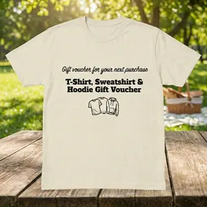 T-Shirt, Sweatshirt & Hoodie Gift Voucher