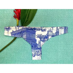 Zula Thong Bikini Bottom by Milonga Beachwear