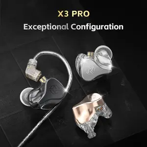 NOZARILD EDX Lite In-Ear Monitor, Deep Bass Wired Earbuds with Removable Type-C/3.5mm Interface, Ideal for Musicians and Audiophiles, In Ear Monitors