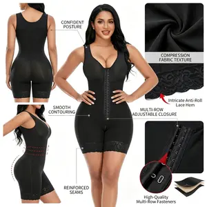 Women's Tummy Control Shapewear, Full-Body Shapewear, Butt Lifter with Hook Closure, Spring Collection — Fashionable & Versatile, Perfect for Parties and Home