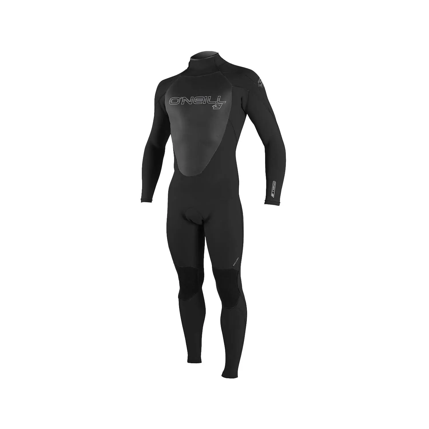 O'Neill Epic Men's 3/2mm Full Length Neoprene Wetsuit, Thermal Insulation Water Sports Suit, Extra Large, A05-Black