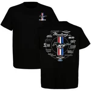 Mustang Logo Since 1964 T-Shirt Ford Fans T-Shirt Car Enthusiast Ford Gang Style T-Shirt Gift For Men And Women
