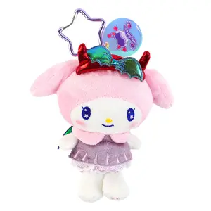My Melody Dark Plush Mascot Keychain  (Bright and Dark Angel Series)