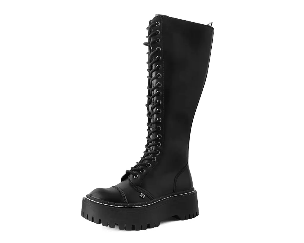 Black TUKskin™ Knee-high Double Decker Boot Black TUKskin™ Knee-high Double Decker Boot