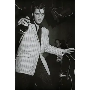 Elvis Dancing Poster
