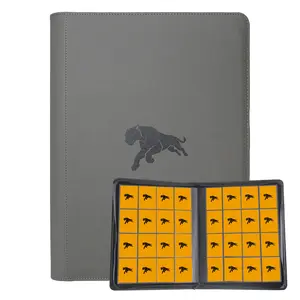 1024 Pockets Double-Sided Trading Card Holder, 16-Pocket PU Card Album with 100 Card Holders Card for MTG, TCG, Sports Cards