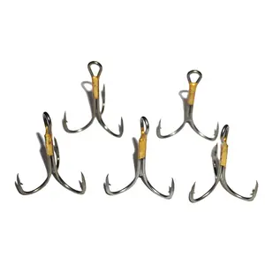 Eagle Claw Lazer Sharp Treble Hooks (1/0 - 5/0)