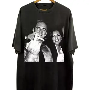 Funny Ell!ot Stabler And 0livia Benson Shirt, Elliot And Olivia Shirt, Vintage graphic T-Shirt