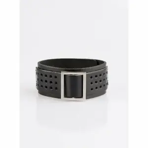 Urban Buckle Leather Bracelet