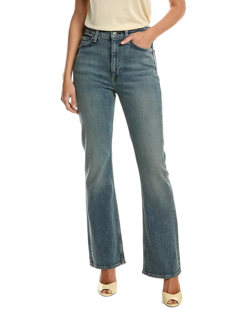 rag & bone Peyton High-Rise Caswell Full Length Bootcut Jean