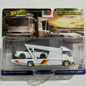 Hw Team Transport Toyota Soarer Diecast car and hauler 1:64 scale