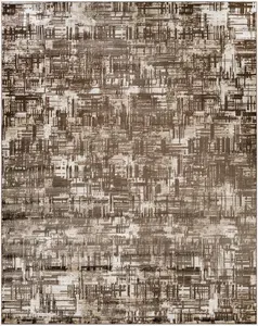 Nourison Home Dekor DEK11 Brown Contemporary Machine Woven Rug