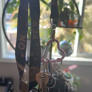 Heart Shaped Binder Clip, 5 Counts Durable Metal Binder Clip, Multipurpose Binder Accessories for Outdoor Climbing Hiking