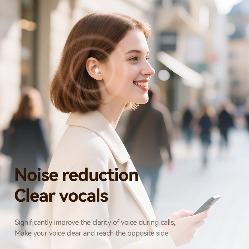 CHENRUIDA 2 Pairs Mini Bluetooth Earbuds, Nearly Invisible Sleep Headphones Set, 360° Surround Sound Experience, Superior Battery Life, with Portable Charging Case, Perfect for Sleeping, Sports, Studying and Relaxing