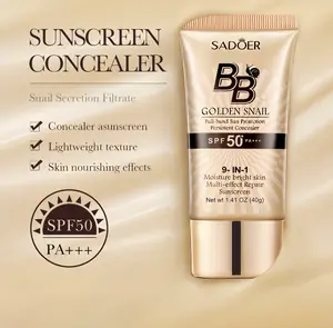 High-coverage waterproof snail BB cream - matte finish, long-lasting moisturizing and oil control, creates a natural makeup look, refreshing and non-greasy, perfect for makeup beginners, a great gift for Mother's Day, Christmas, and Valentine's Day.