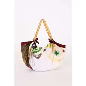 Limited Edition FashioNica 5th Anniversary Silk Scarf Bag