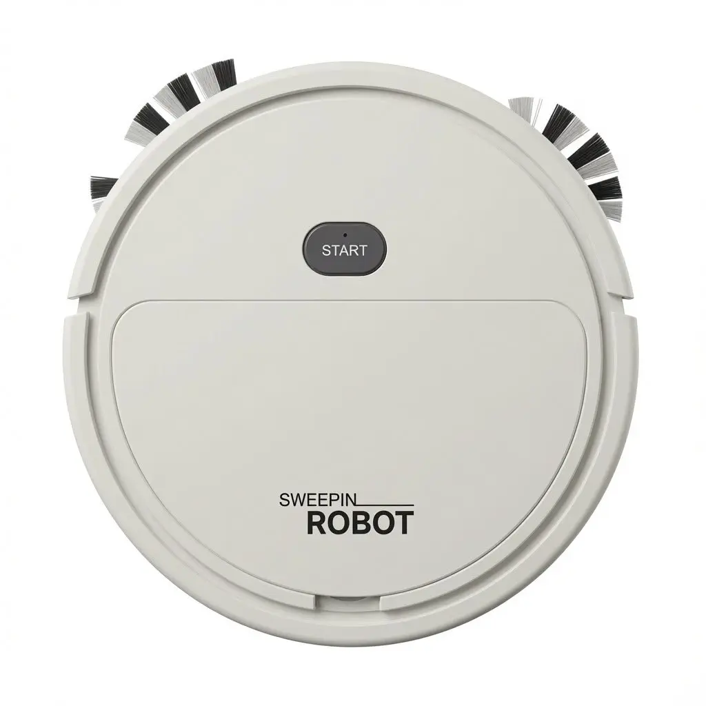 Sweeping Mini Robot Vacuum -White