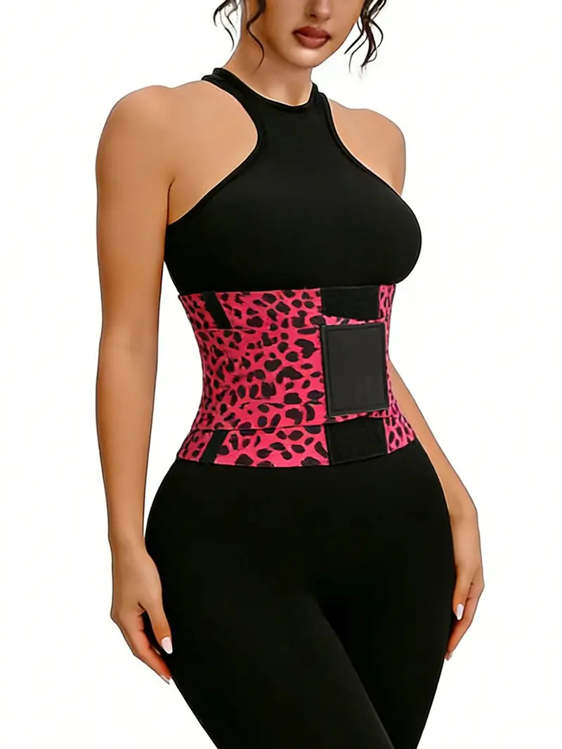 leopard elastic belt - TikTok Shop display picture 1