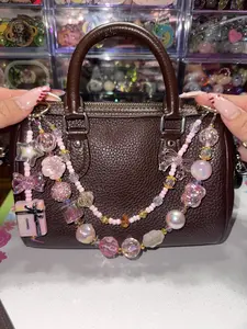 Cute girly pink bag charm
