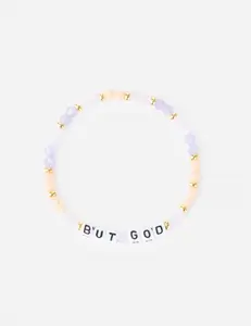 But God Letter Bracelet