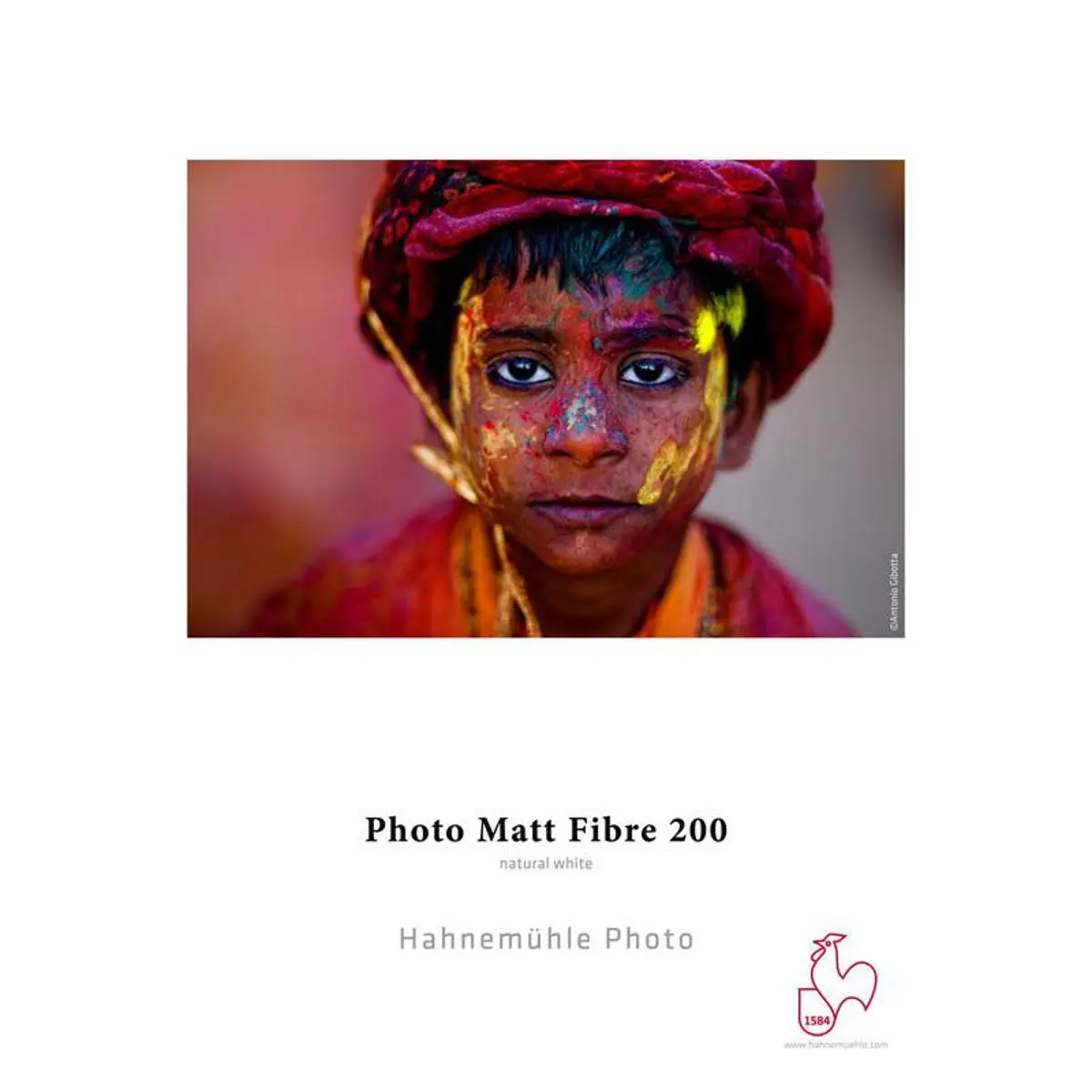 Hahnemuhle Matt Fibre 200 InkJet Photo Paper, 8.5x11", 25 Sheets
