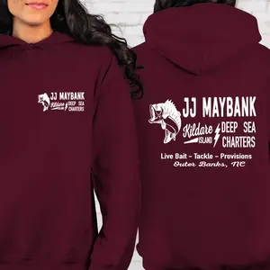 [2 SIDED] 0uter Banks JJ Kildare Fishing Shirt TShirt Sweatshirt Hoodie, OBX P4L Shirt, Pogues Shirt