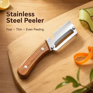 Easy-Grip Veggie Peeler for Daily Kitchen Prep – Smooth Peeling Tool for Potatoes, Carrots, Cucumbers, Apples and Squash