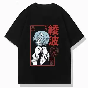 EVA New Century Evangelical Warrior Animation anime Co branded Peripheral Short Sleeve Unisex Cotton Loose T-shirt U76