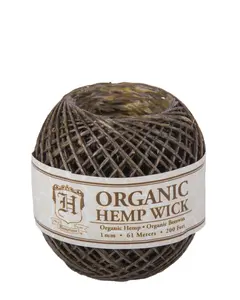 Organic Hemp Wick Ball Organic Hemp Wick Ball
