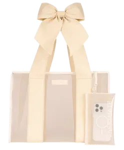 Case-Mate -  Raffia Bow Jelly Tote Bag