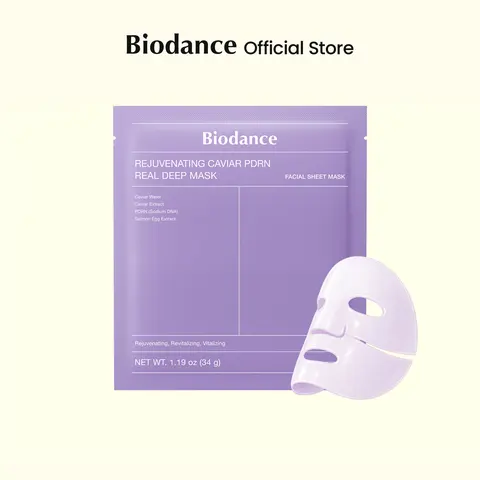 [Biodance Official] PDRN Sleeping Mask - Caviar & PDRN, Hydrogel Overnight Wrapping Mask, Deep Firming, Rejuvenating, Anti-Aging, Radiance, K-beauty Skincare Mask