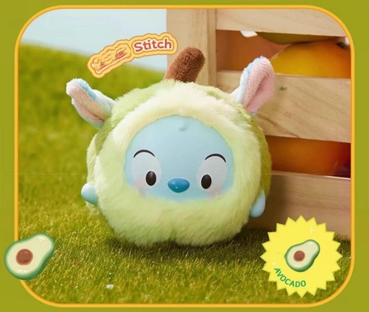 Disney Ufufy Fruit Collection Vinyl Plush Surprise Blind Box,Cute Plush Collectibles for Kawaii Lovers,Cute Keychain,Home Decor,Collectibles, Desk Decor, Fruit Anime Merch,Christmas Gift,Single Box Stuffed Animal