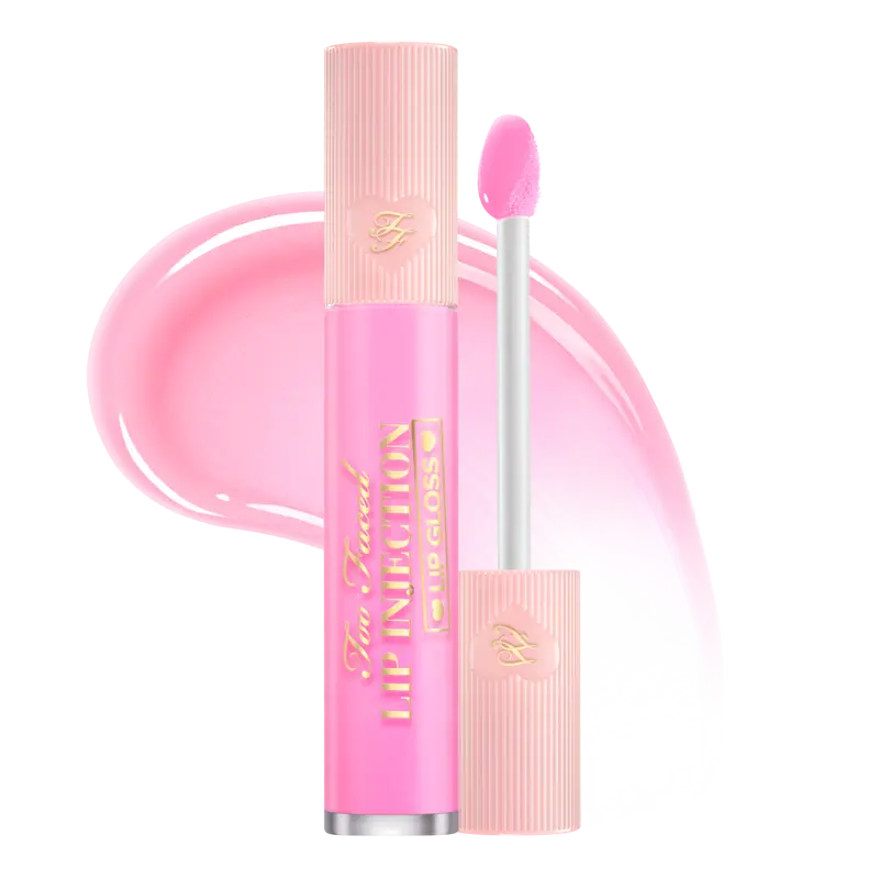 Too Faced Lip Injection Lip Plumper Gloss | Cooling, Instant Plump, High-Shine Formula | No Burning Sensation Plumping Power
