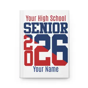 Personalized Senior Class of 2026 Journal, Notebook for Students, Graduation Gift, Custom Yearbook, Memory Book