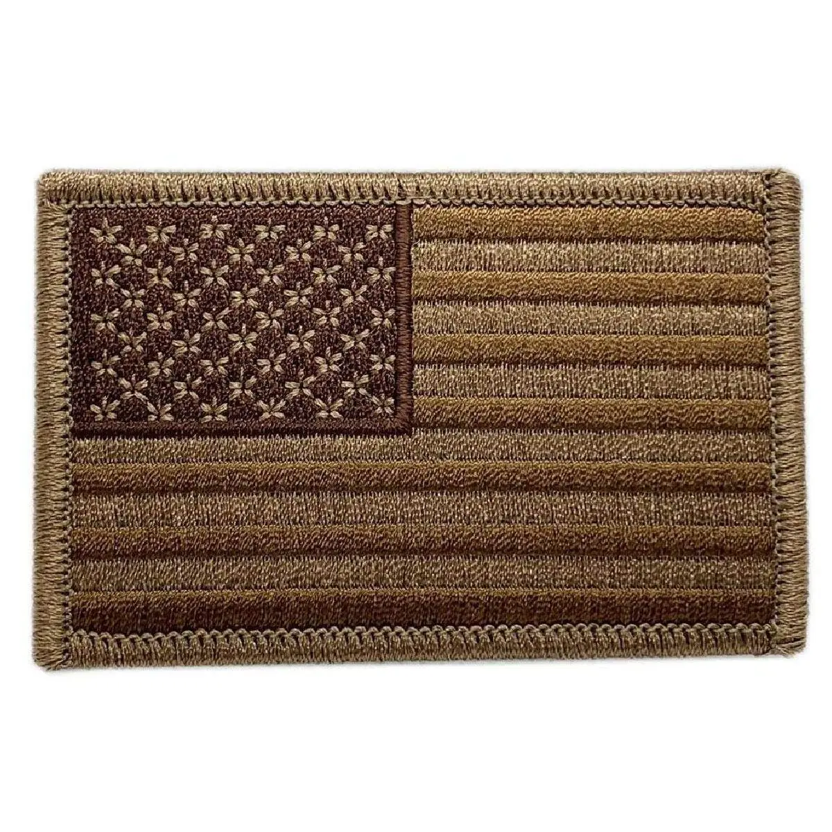 USA American Flag Embroidered Patch [3.0 X 2.0 inch -Iron on Sew on - AF1]