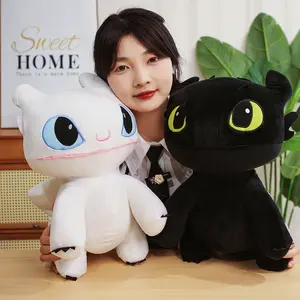 30/45cm How to Train Your Dragon Large size Plush Toys Plushie Toothless Doll Kawaii Stuffed Decoration Birthday Gift