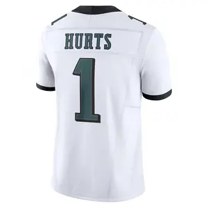 Jalen Hurts Philadelphia Eagles  Team Game Jersey - White