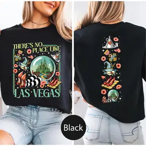 The Wonderful Wizard Shirt, No Place Like Las Vegas Shirt, Yellow Brick Road Tee, Wicked Off to See Wizard Shirt
