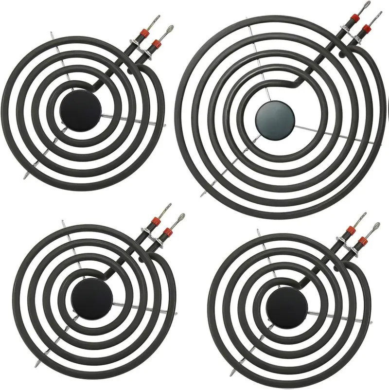 Beaquicy MP31YA Electric Range Burner Element - Replacement for Ken-more Whirlpool Range Stove - Package Include 3 pcs MP15YA 6" and 1 pcs MP21YA 8"
